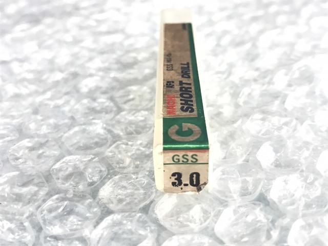 不二越,NACHI, ストレートドリル 新品 GSS 3.0