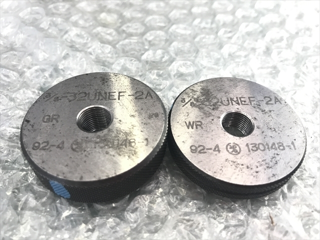 第一測範製作所 ネジリングゲージ 3/8-32UNEF 2A