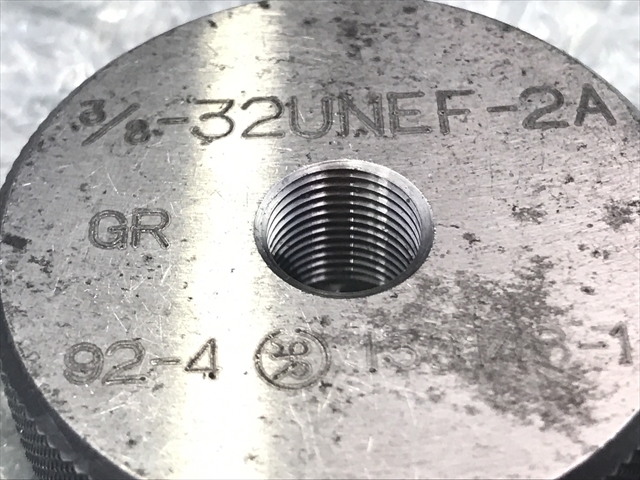 第一測範製作所 ネジリングゲージ 3/8-32UNEF 2A