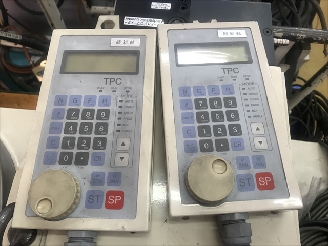 津田駒 NC傾斜円テーブル TN-320