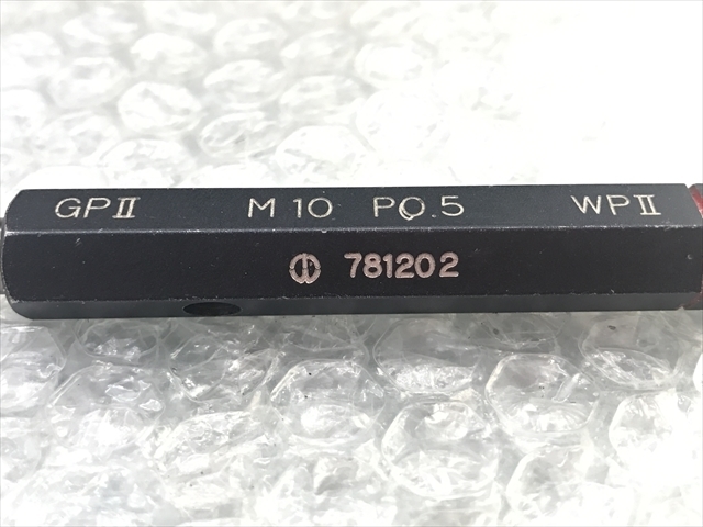 --,, ネジプラグゲージ M10P0.5