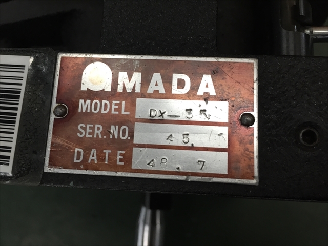 AMADA パンチデックス DX-35