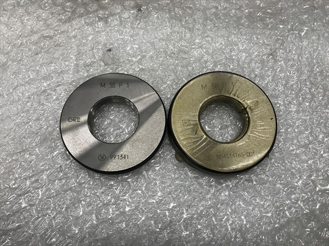 第一測範製作所 ネジリングゲージ M38P1.0