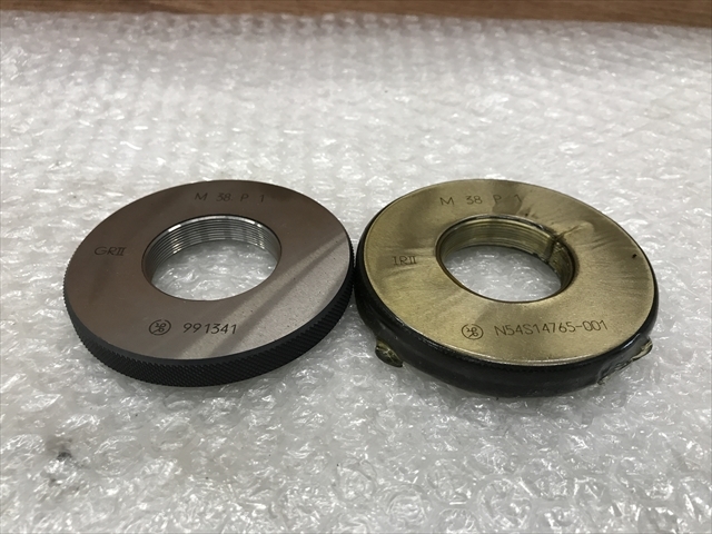 第一測範製作所 ネジリングゲージ M38P1.0