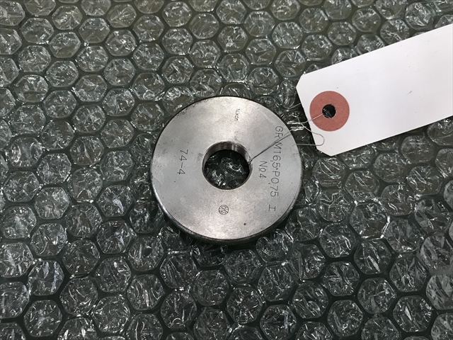 --,, ネジリングゲージ M16P0.5 エ