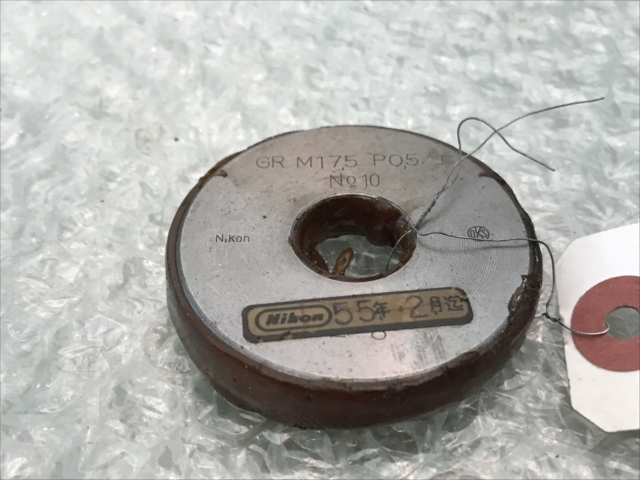 OKS ネジリングゲージ M17.5 P0.5 工