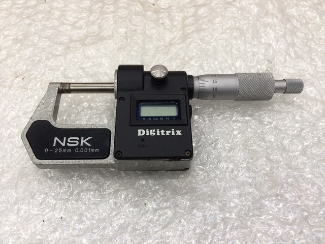 NSK デジタル外側マイクロメーター ED-25