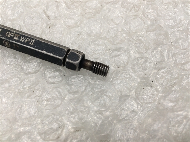 --,, ネジプラグゲージ M6P1