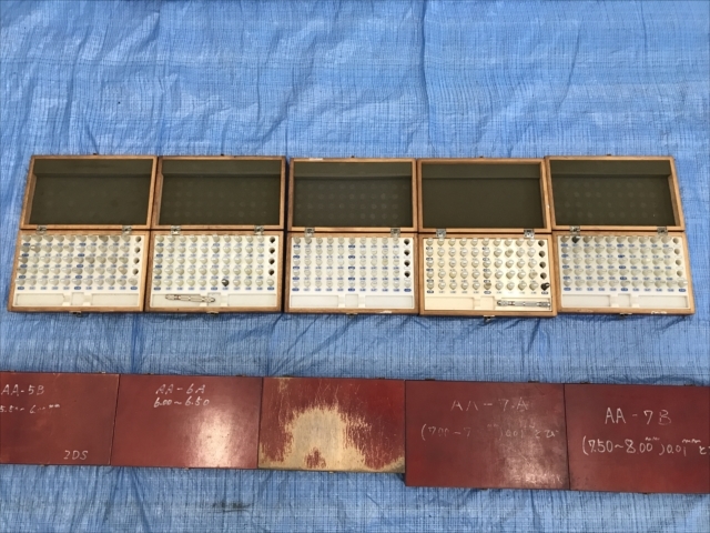 新潟精機 ピンゲージセット AA-0BAA-8A