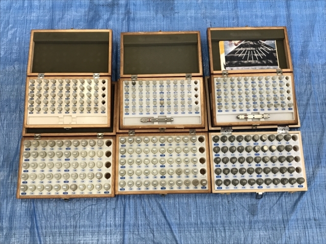 新潟精機 ピンゲージセット AA-0BAA-8A
