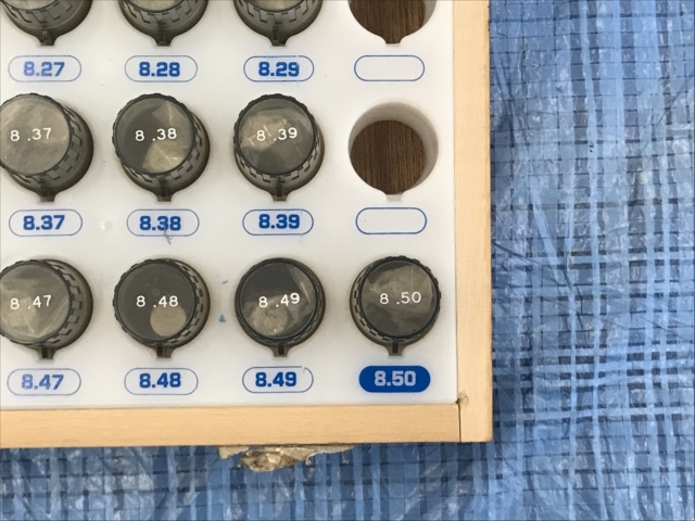 新潟精機 ピンゲージセット AA-0BAA-8A
