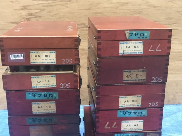 新潟精機 ピンゲージセット AA-0BAA-8A