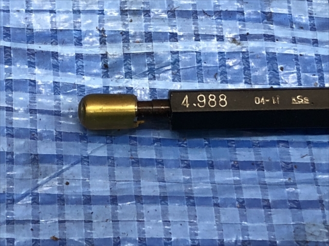 KSS 限界栓ゲージ Φ4.988/Φ4.993