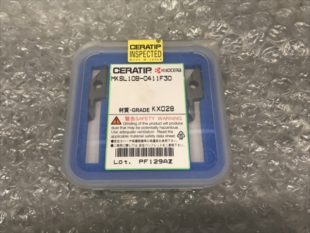 京セラ スローアウェイチップ 新品 MKSR10B-0311R30Z