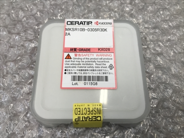 京セラ スローアウェイチップ 新品 MKSR10B-0305R30K