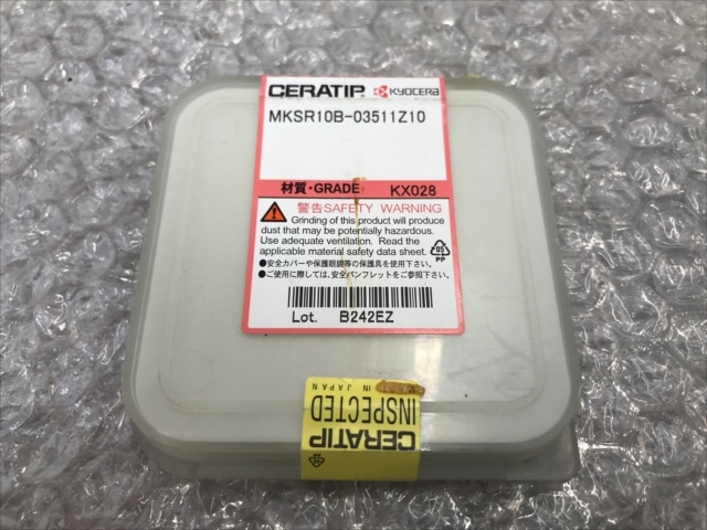 京セラ スローアウェイチップ 新品 MKSR10B-03511Z10