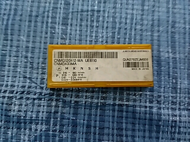 三菱 チップ 新品 CNMG120412-MA UE6110