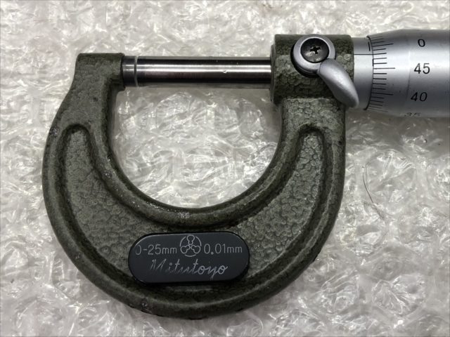 ミツトヨ 外側マイクロメーター M110-25(103-137)