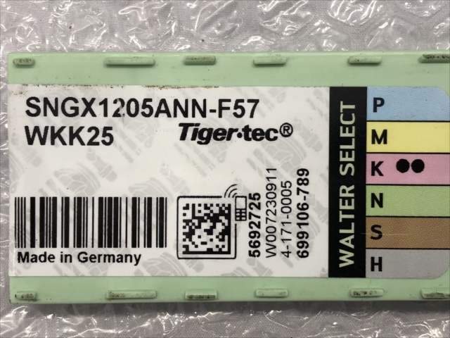 WALTER(ワルター) チップ 新品 SNGX1205ANN-F57