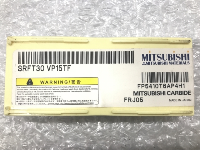 三菱 チップ 新品 SRFT30 VP15TF