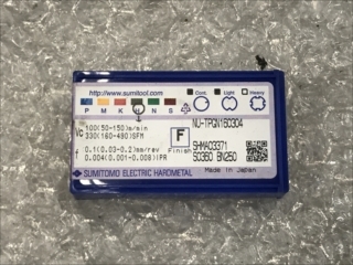 住友電工(イゲタロイ) チップ 新品 NU-TPGN160304