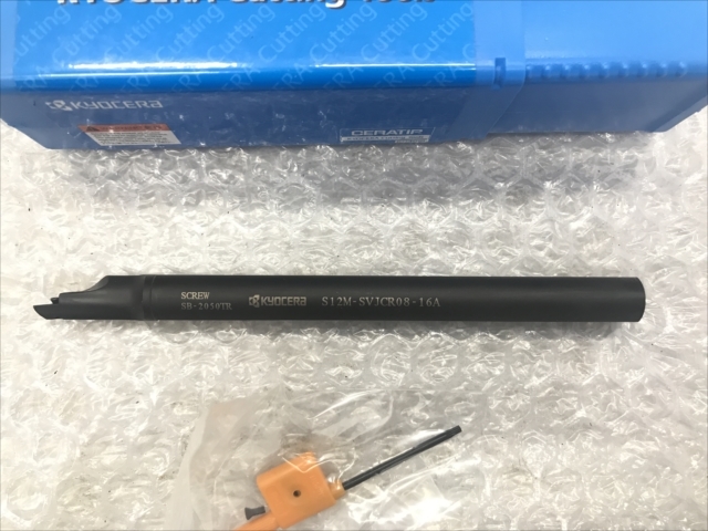 京セラ ボーリングバイトホルダー 新品 S12M-SVJCR08-16A