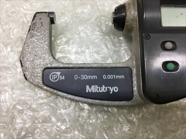ミツトヨ デジタル外側マイクロメーター MDQ-30