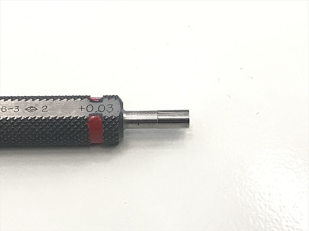 --,, 限界栓ゲージ Φ3.11