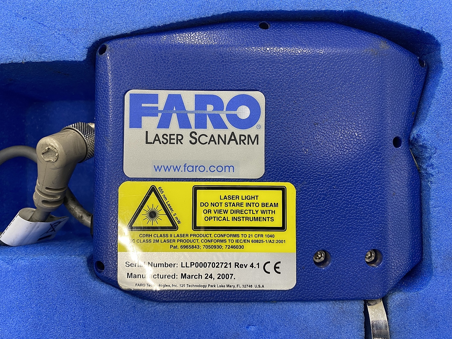 FARO ポータブル三次元測定機 10FT