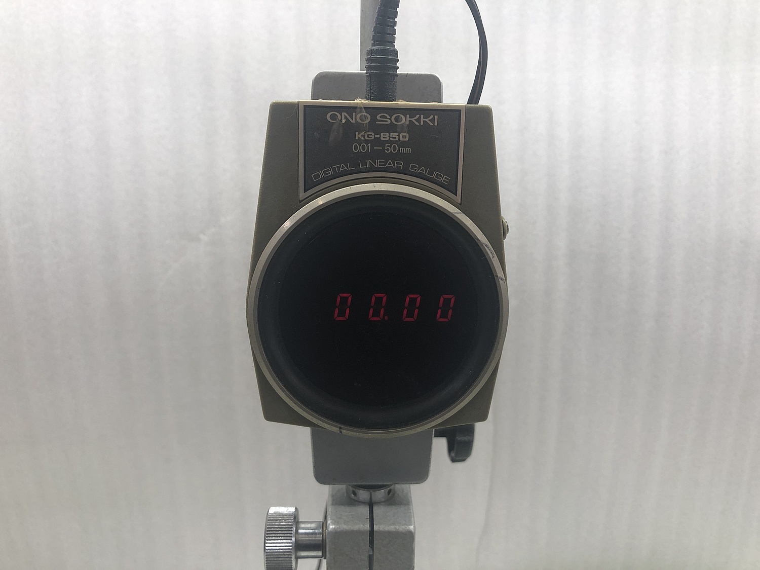 小野測器 ダイヤルゲージスタンド KG-850