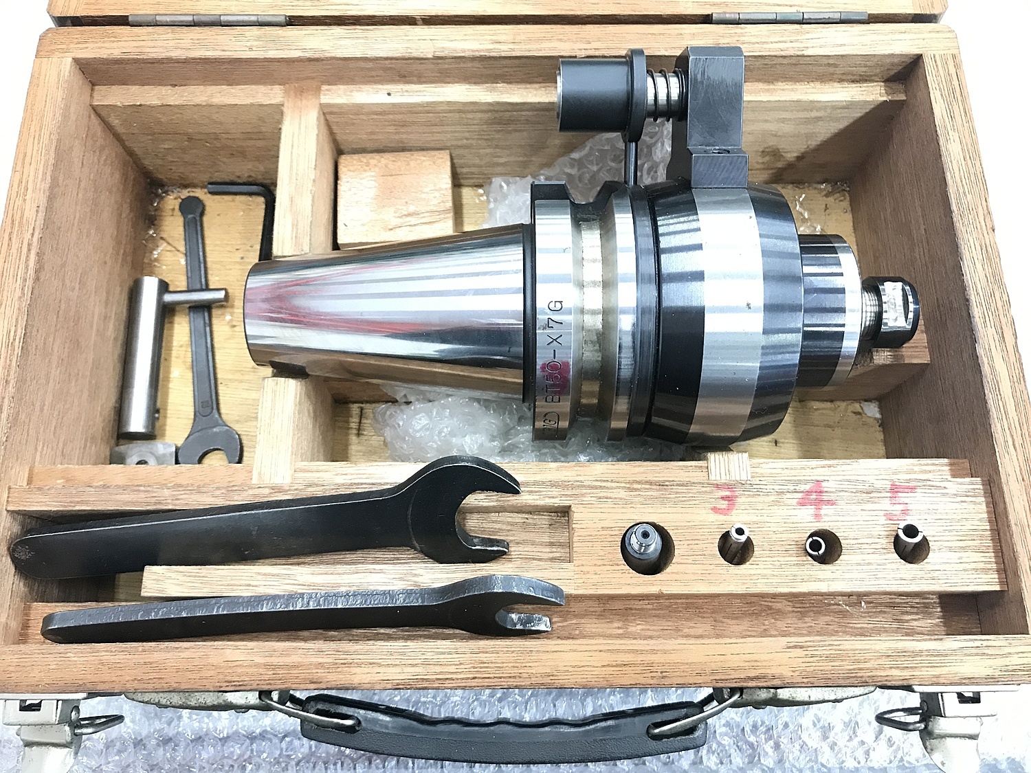 BIG,大昭和精機, 増速スピンドル BT50-X7G