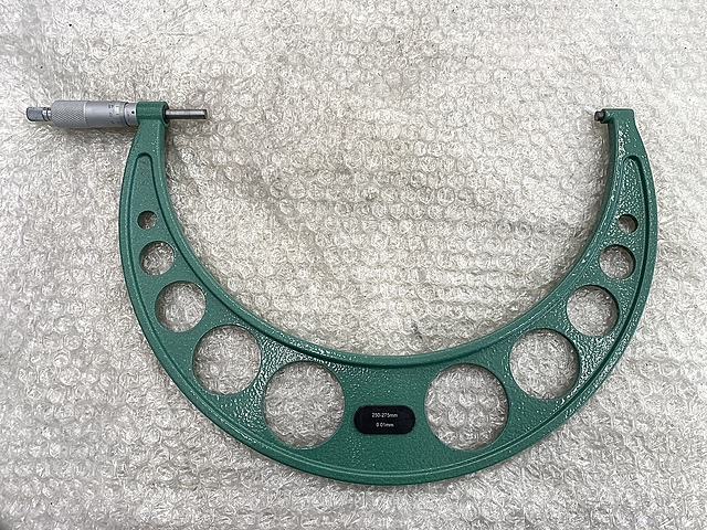 新潟精機 外側マイクロメーター MC106-275