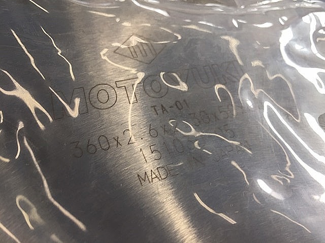 モトユキ コールドソー 新品 CS-360×2.6×2.3×50×80