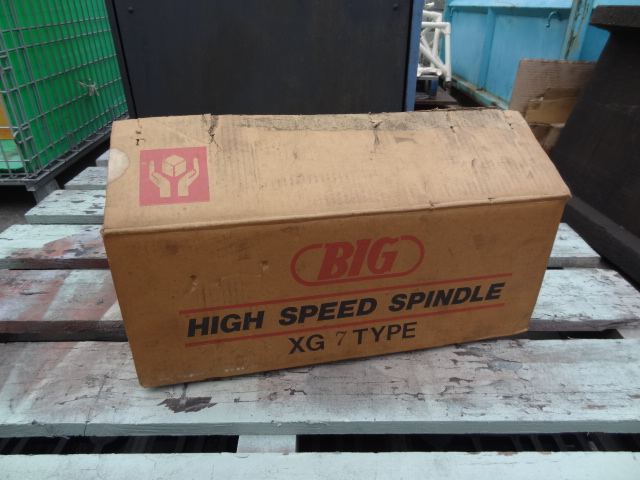 BIG 増速スピンドル XG7