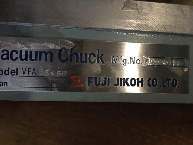 フジ磁工 真空チャック VFA26×50