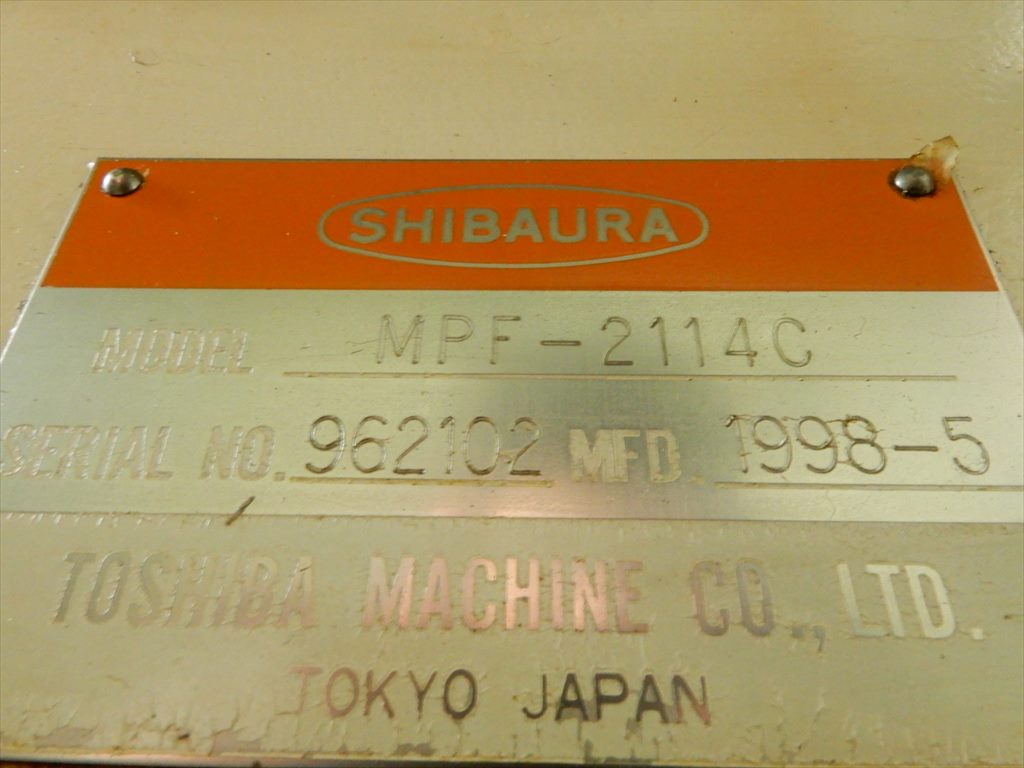 東芝 門型マシニング MPF-2114C