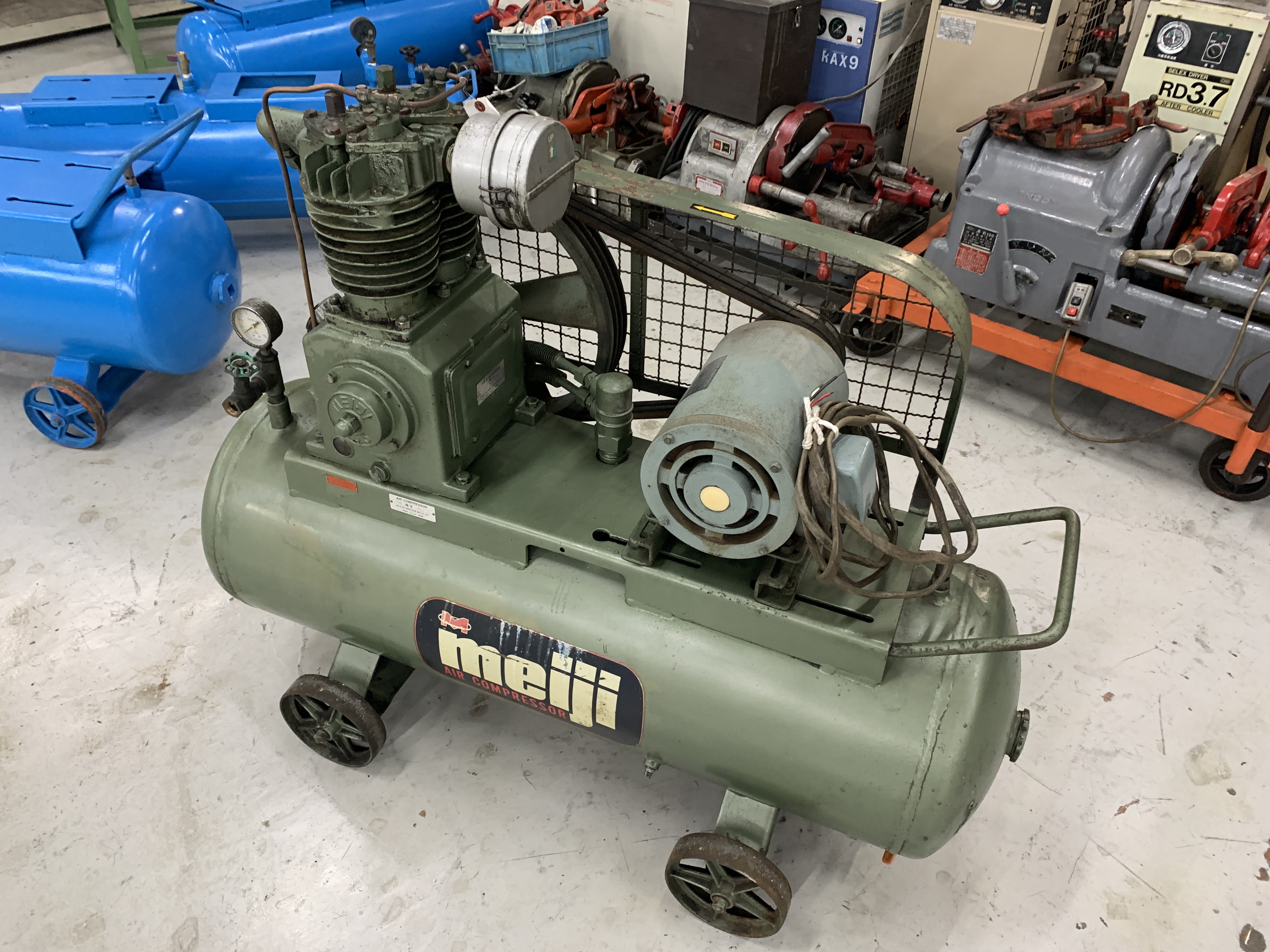 明治 2.2kWエアーコンプレッサー N-3