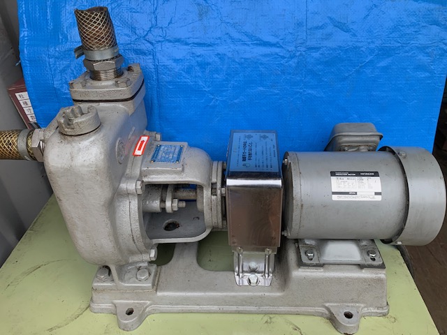 西垣ポンプ 渦巻ポンプ鋳鉄製自給式 SP-32-2