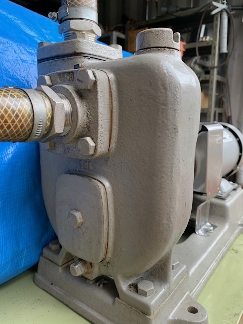 西垣ポンプ 渦巻ポンプ鋳鉄製自給式 SP-32-2
