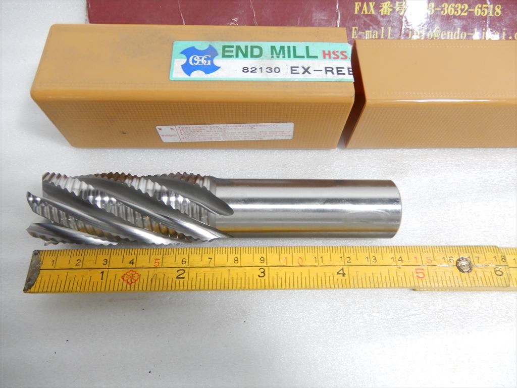 OSG 6枚刃ラフィングエンドミル EX-REEN　30　1本　未使用