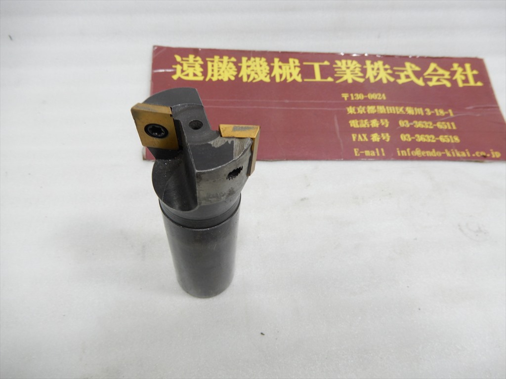  スローアウエイエンドミル 2枚刃　φ40　シャンク径32mm　全長110mm