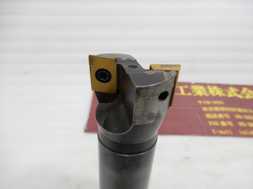  スローアウエイエンドミル 2枚刃　φ40　シャンク径32mm　全長110mm
