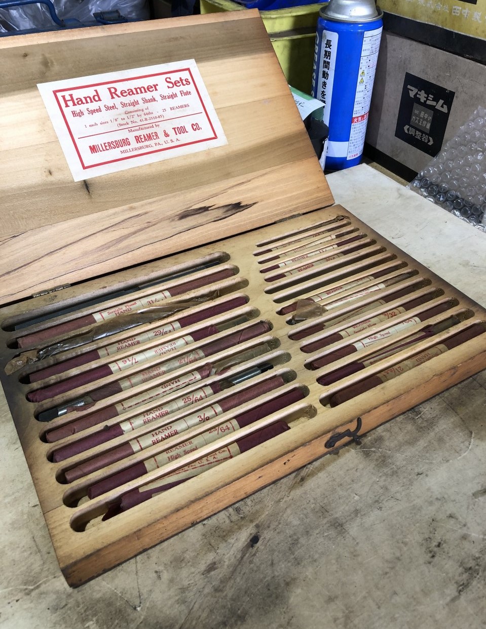 MILLERSBURG REAMER ハンドリーマセット　(25本) 不明