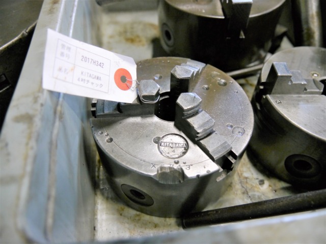 北川 3爪スクロールチャック 