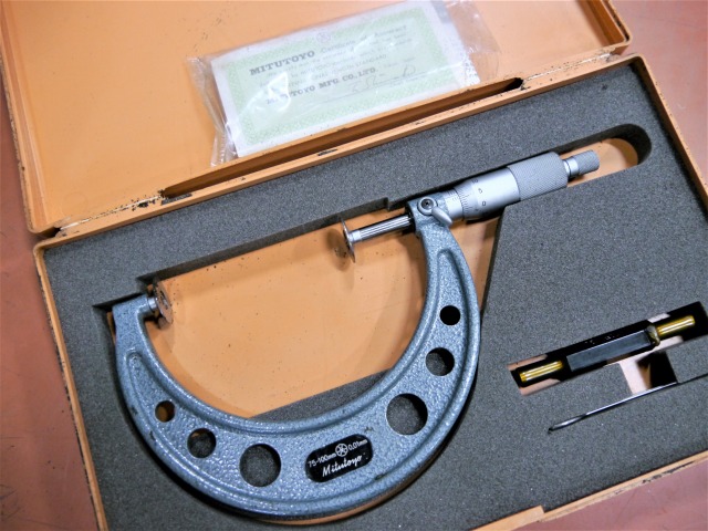 ミツトヨ マイクロメーター 75-100mm