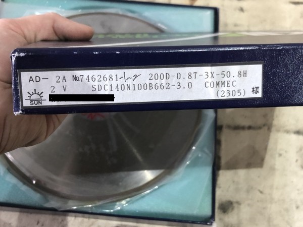 旭ダイヤモンド工業/Asahi Diamond Industrial ダイヤモンドホイール AD-02A