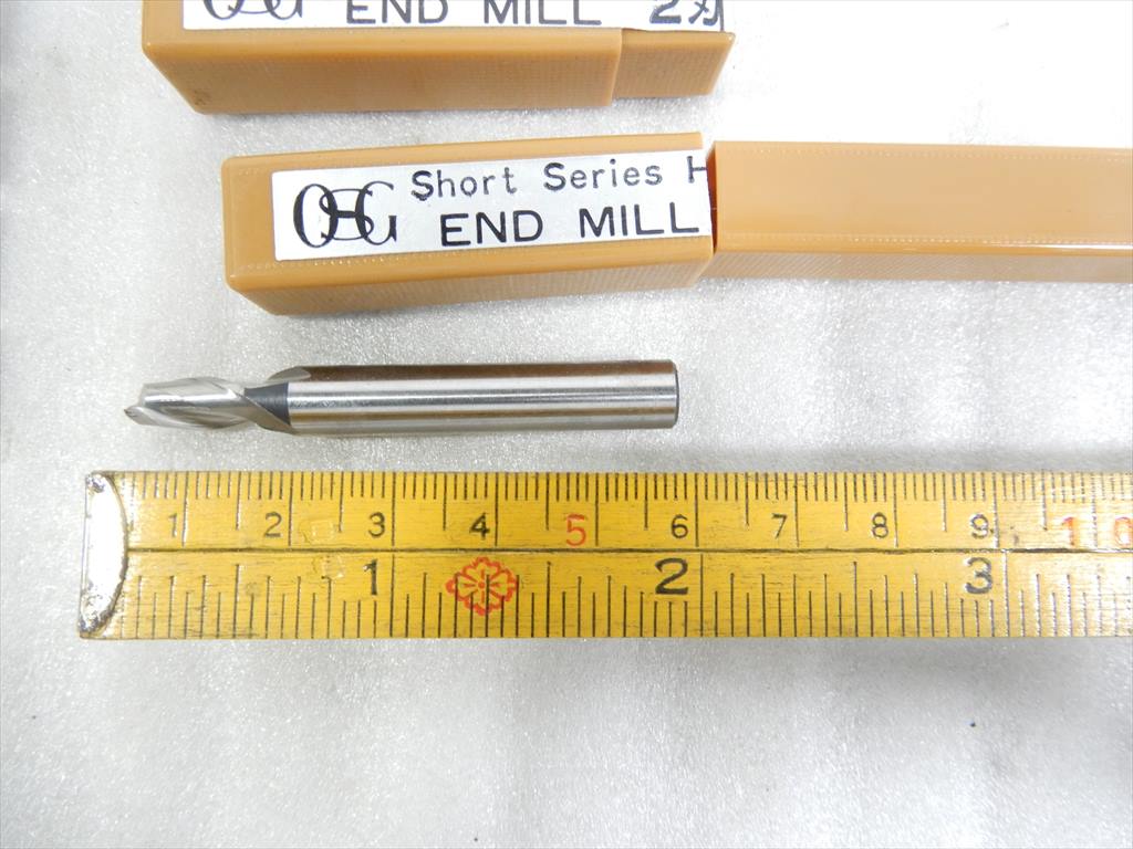OSG ショートエンドミル EDS6　刃径6mm　8本　未使用
