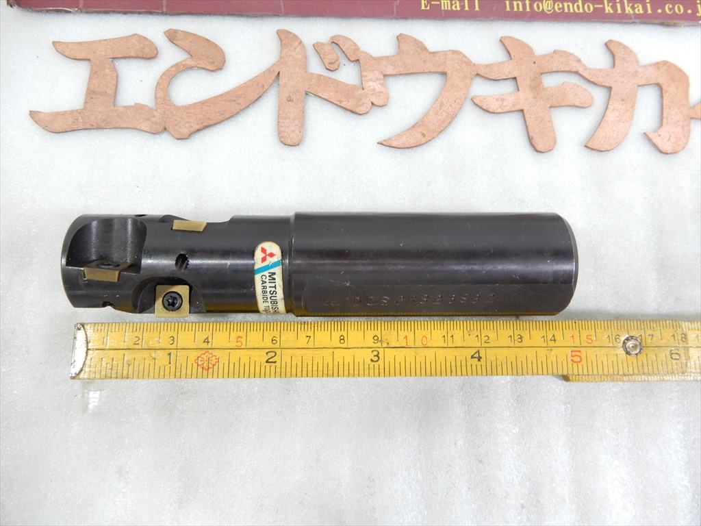 三菱マテリアル スローアウエイエンドミル DCSPR326S32　シャンク径32mm