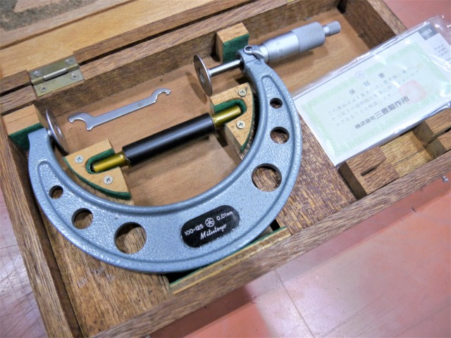 ミツトヨ マイクロメーター 100-125mm