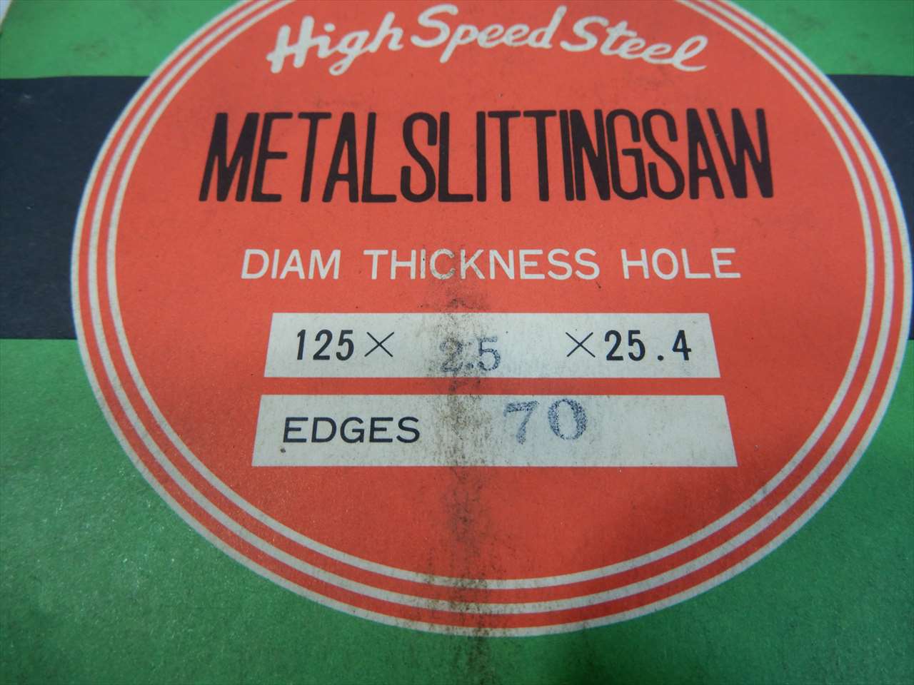 SANKYOTOOLS メタルスリッティングソー 125×2.5×25.4